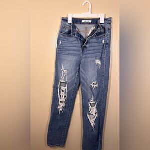Willow & Root distressed dad jeans, Size 26
(INV#A27)